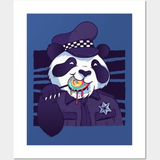 Policeman Panda Posters and Art